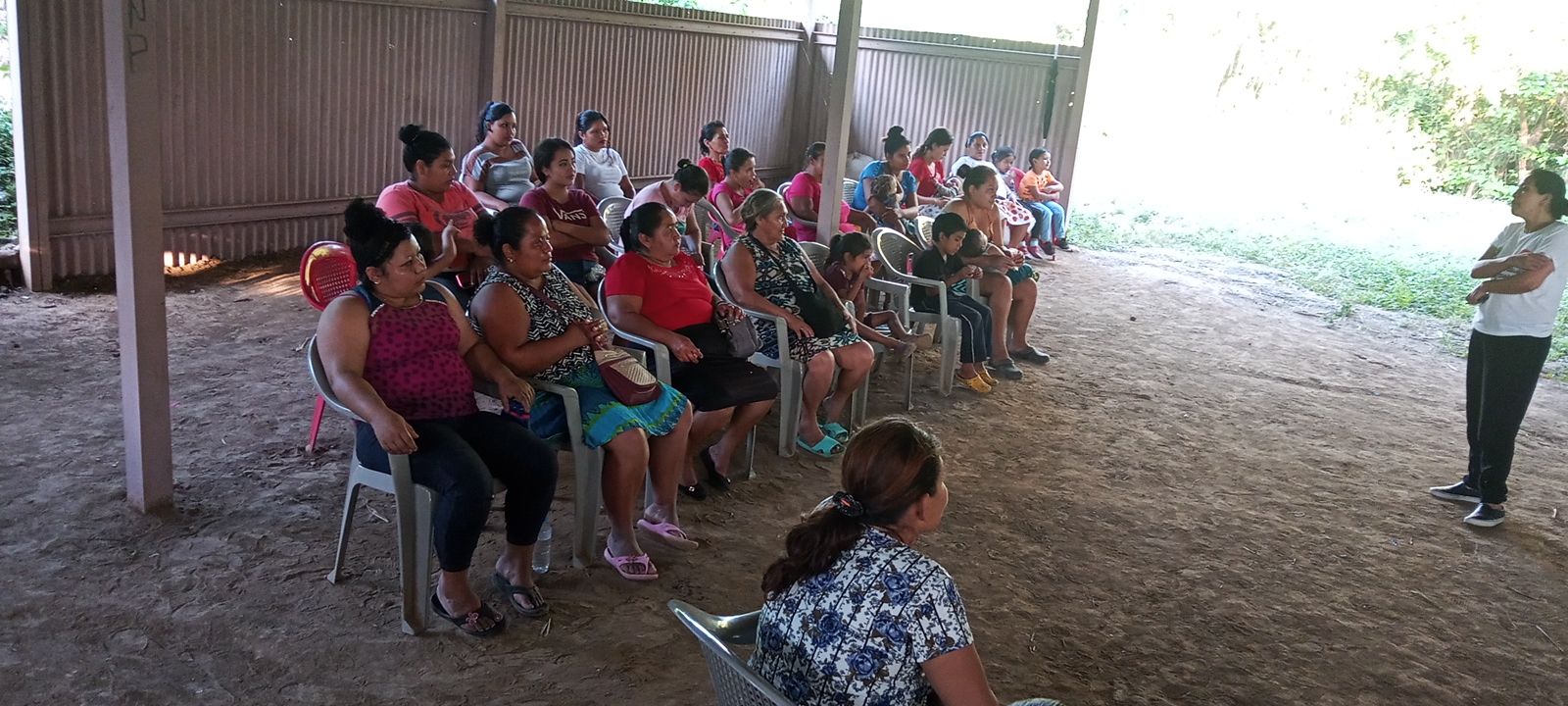 Visita a la Comunidad el Corozal
