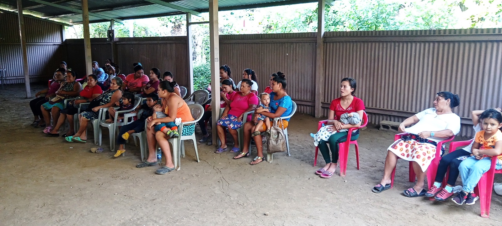 Visita a la Comunidad el Corozal