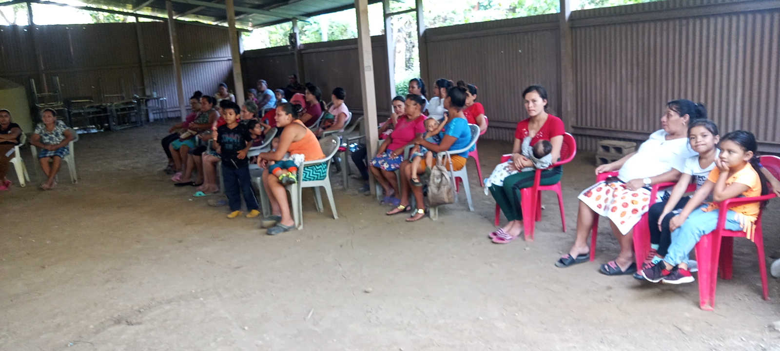Visita a la Comunidad el Corozal